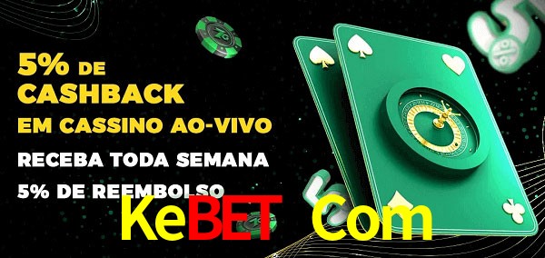 Promoções do cassino ao Vivo Kebet Com